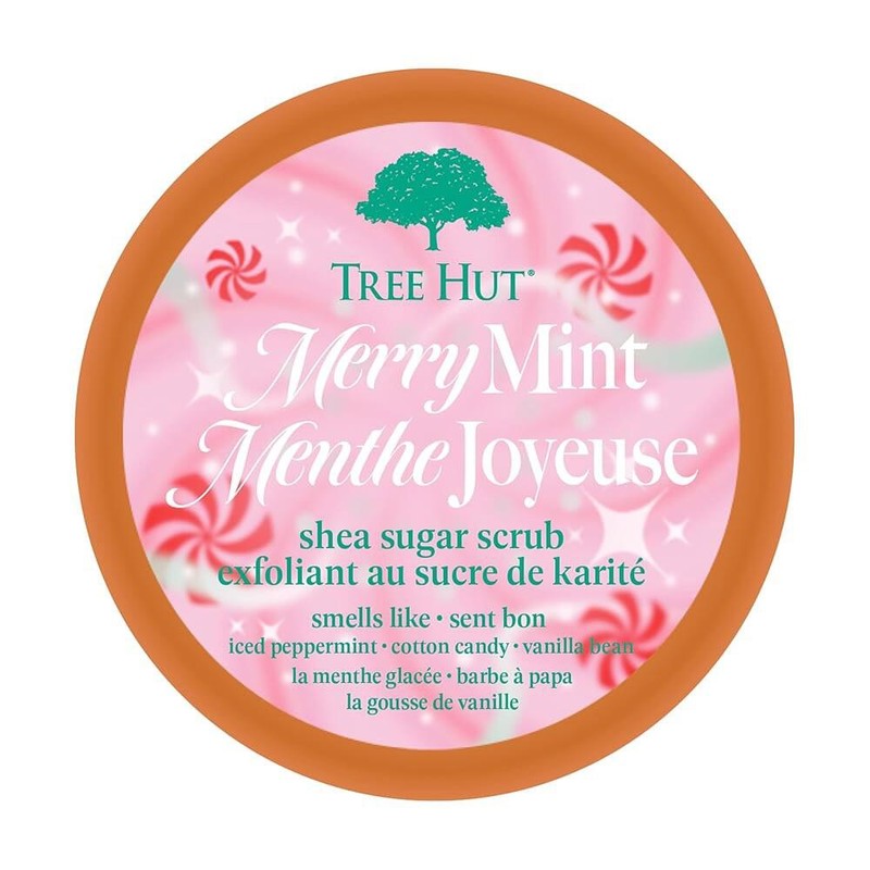 Tree Hut 트리 헛 메리 민트 시어 슈가 스크럽, 각질