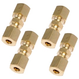MSMint Brake Pipe 4pcs 3/16 Joint Fitting 4.8mm No Flaring Tools American Car Old Car