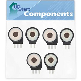 3-Pack 279834 Gas Dryer Coil Kit Replacement for Magic Chef YG204KA Dryer - Compatible with 279834 Dryer Gas Valve Ignition Solenoid Coil Kit - UpStart Components Brand