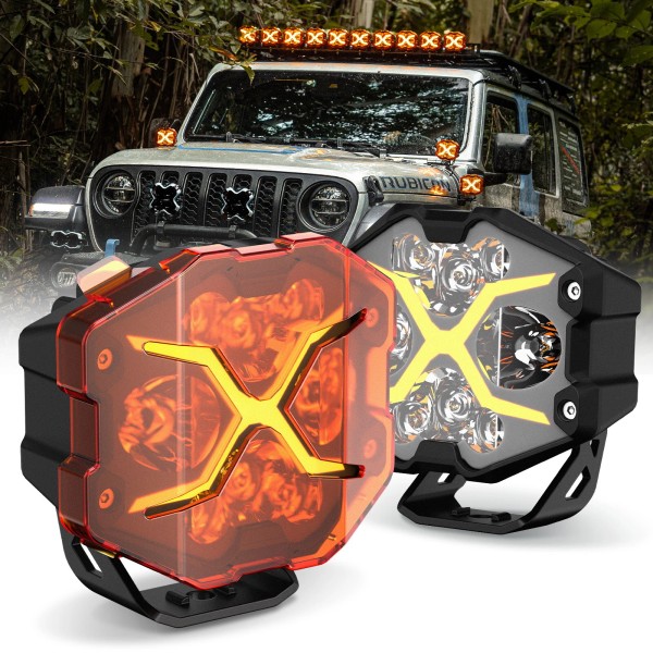 NOVSIGHT 4 Inch LED Offroad Driving Light Bright Lamp with