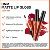 3Pcs Matte Liquid Lipstick Set, Long Lasting Waterproof Non-Transfer Lip