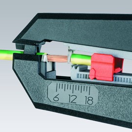 KNIPEX Tools - Automatic Wire Stripper, 10-24 AWG (1262180)