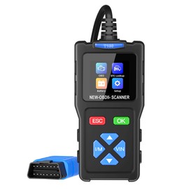 OBD2 Diagnostic Tool - OBDII/EOBD Diagnostic - Car Diagnostic OBD2 Diagnostic Tool for 97% Vehicles / Cars - Car Diagnostic Tool Reader - Troubleshooting - Engine Fault Code Reader