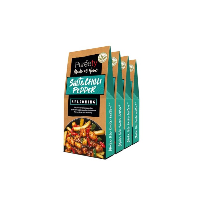 Pureety | GLUTEN FREE Salt & Chilli Pepper Seasoning |