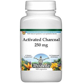 Activated Charcoal - 250 mg (100 Capsules, ZIN: 513869) - 2 Pack