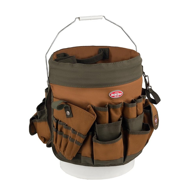 BucketBoss 10056 Bucket Boss 5 Gallon Bucket Canvas Tool Holder