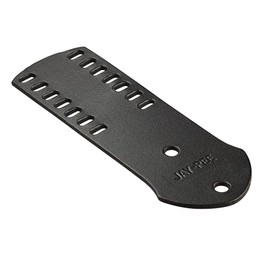 Jay-Pee Police Citation Bar and Badge Holder Seven Bars Genuine Leather Black