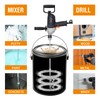 MAXXT Drill Mixer Set with Spade Handle 1/2 inch Electric