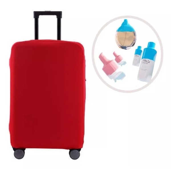 PARATO2 Funda Para Maleta Hermosos Colores Lisos 6 Colores 4