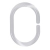 Spirella C-Minor Chrystal 1040076 Shower Curtain Rings Pack of 12