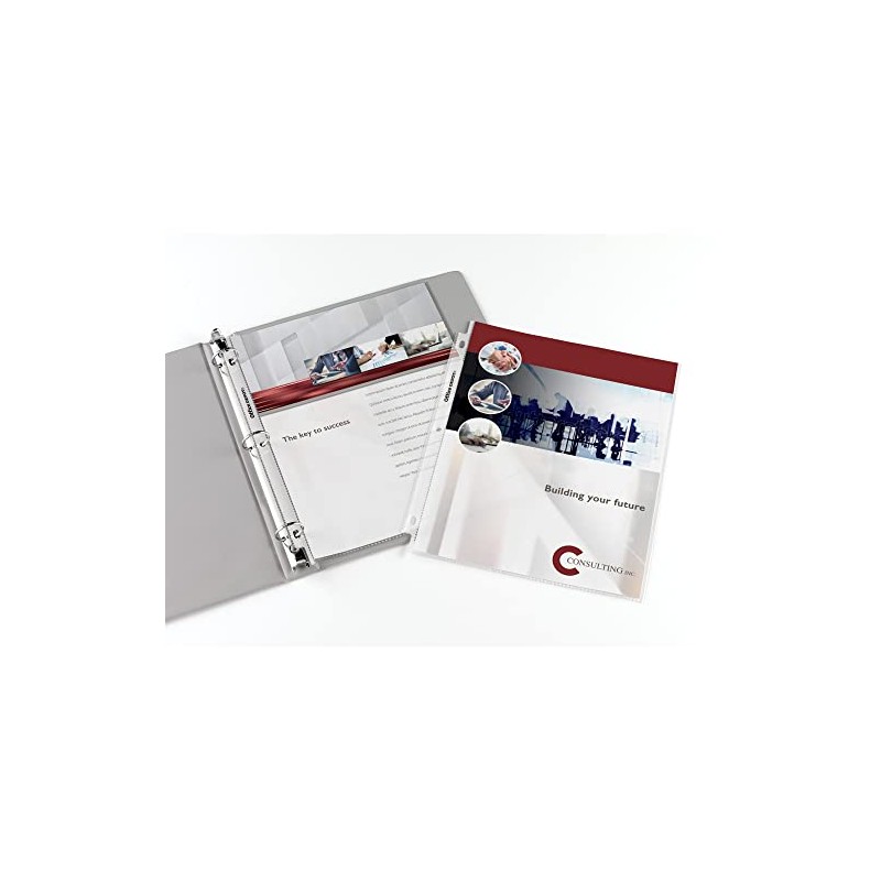 Office Depot Standard Weight Sheet Protectors, 8 1/2in. x 11in.,