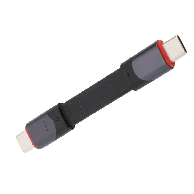 USB 4.0 Cable Fast Charging 40Gbps Flat Short PD60W Type