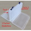 KANANA JCB202 Plastic Fishing Box Bait Box Accessory Box Fishing