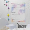 TOBJA Weekly Planner, Wipe-Clean, Sticks to All Smooth Surfaces, Removable,