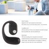 Bluetooth Headset Stereo Sound Noise Reduction Lightweight Hands Free Bluetooth