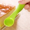 Smart Baking Set of 5pcs Multi Colours Plastic Measuring Spoon