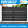 Weld On Hinges Extra Heavy Duty 4.4" x 4" Weldable
