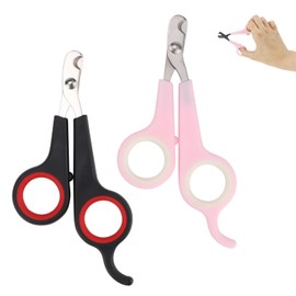 Pet Nail Clippers Grooming Tool Nail Scissors Clipper Nail Trimmers for Small Animals Pet Bird Parrot, 2.4x4.6 Inch