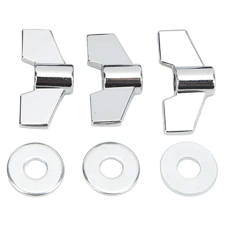 21Pcs Cymbal Replacement Accessories Felts Sleeves Wing Nuts Washers for