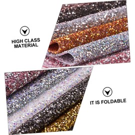 Outanaya 3pcs Diamond Nail Art Hand Mats Glitter Practical Manicure Accessories for Nail Enthusiasts for Home and Professional Use