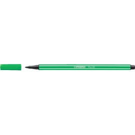 Stabilo Pen 68, 1 Piece of Felt tip, Middle tip Green Green