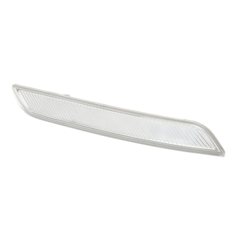 Front Bumper Reflector Clear White Improve Car Visibility Side Marker