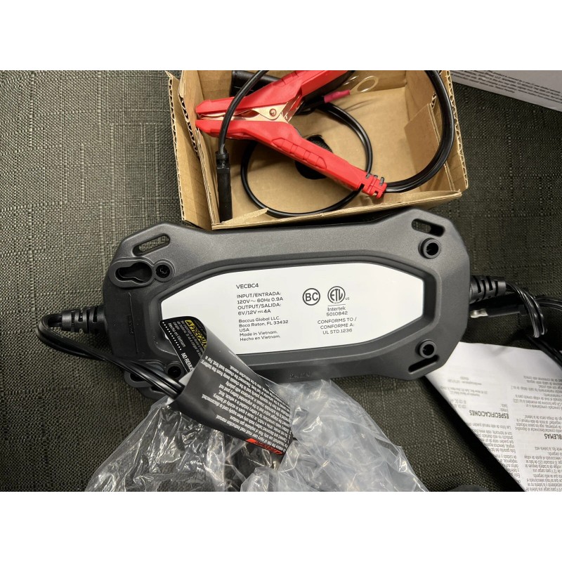 VECTOR VECBC4 4 Amp Battery Charger/Mainta