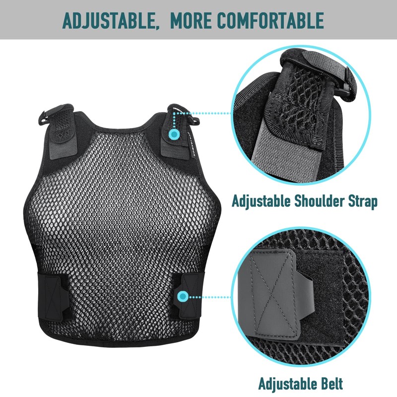 LUCKY CLOVER Ventilation Vest: Adjustable & Lightweight & Comfortable, Helps