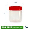 Pinnacle Mercantile 9 Pack 1oz Mini Plastic Spice Jars Bottles