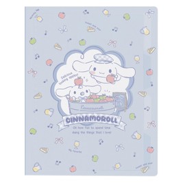 Mplan 001661-51 Sanrio Characters Binder, 26 Holes, B5, Cinnamoroll