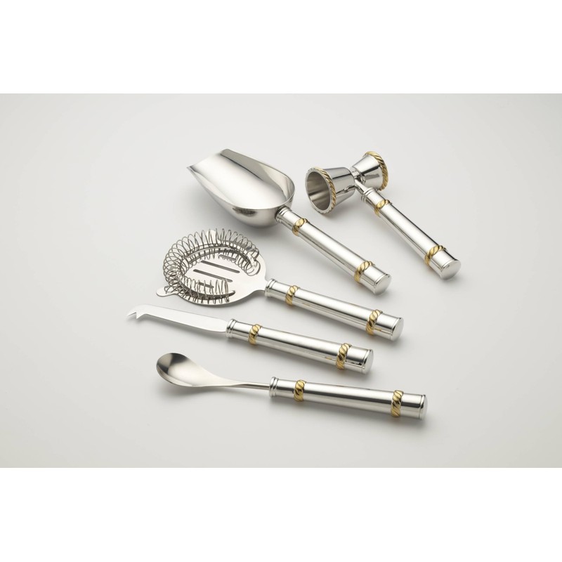 Reed And Barton Roseland 5-piece Bar Tool Set, 5 Count,