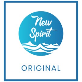 New Spirit Original Tummy ache survivor cute funny fun joke humour screw top lid stainless steel water bottle drinks cup water bottle refill cute fun explore travel