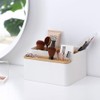 poeland Desktop Storage Box Pencil Pen Holder Makeup Brushes Organizer
