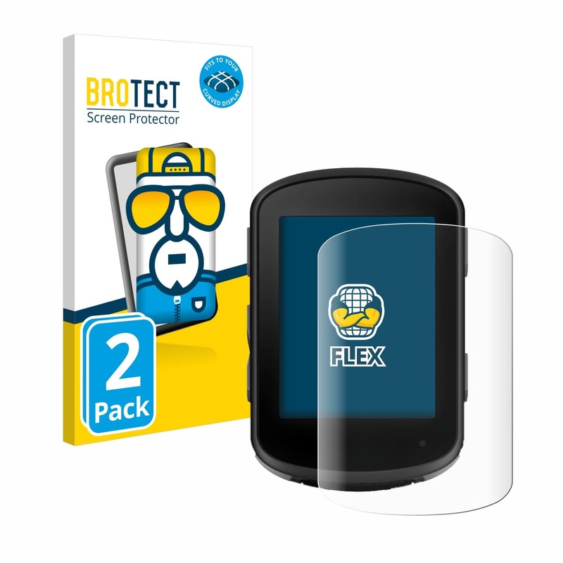 brotect 3D Curved Screen Protector compatible with Garmin Edge 540