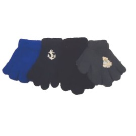 Four Pairs Stretch Magic Gloves for Infants and Toddlers Ages 1-4 Years