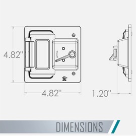 Bell PTC521GY 2-Gang Weatherproof Switch and Outdoor Outlet Cover, Gray Polycarbonate GFCI and Toggle Switch Covers for Home Improvement, Outdoor Electrical Box Protection, UFAST 8-in-1, NEMA 3R