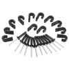 Unbranded 12Pcs J Hooks Lashing Hooks Bungee Hooks with 12
