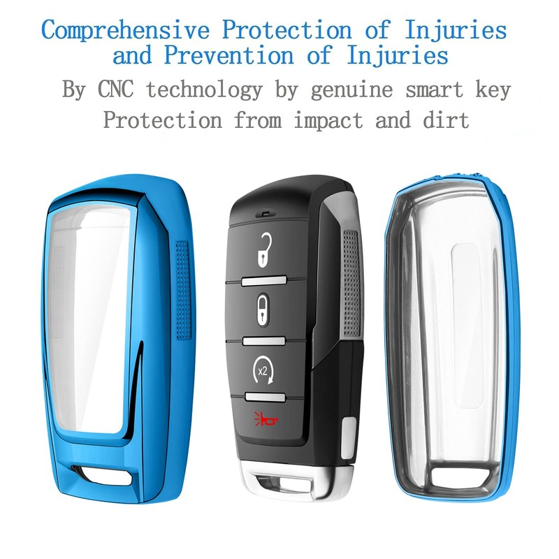 Tukellen Funda protectora especial de TPU suave compatible con Dodge
