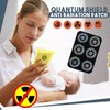 Round Anti Radiation Protection Sticker EMF Fusion Anti Radiation Protection