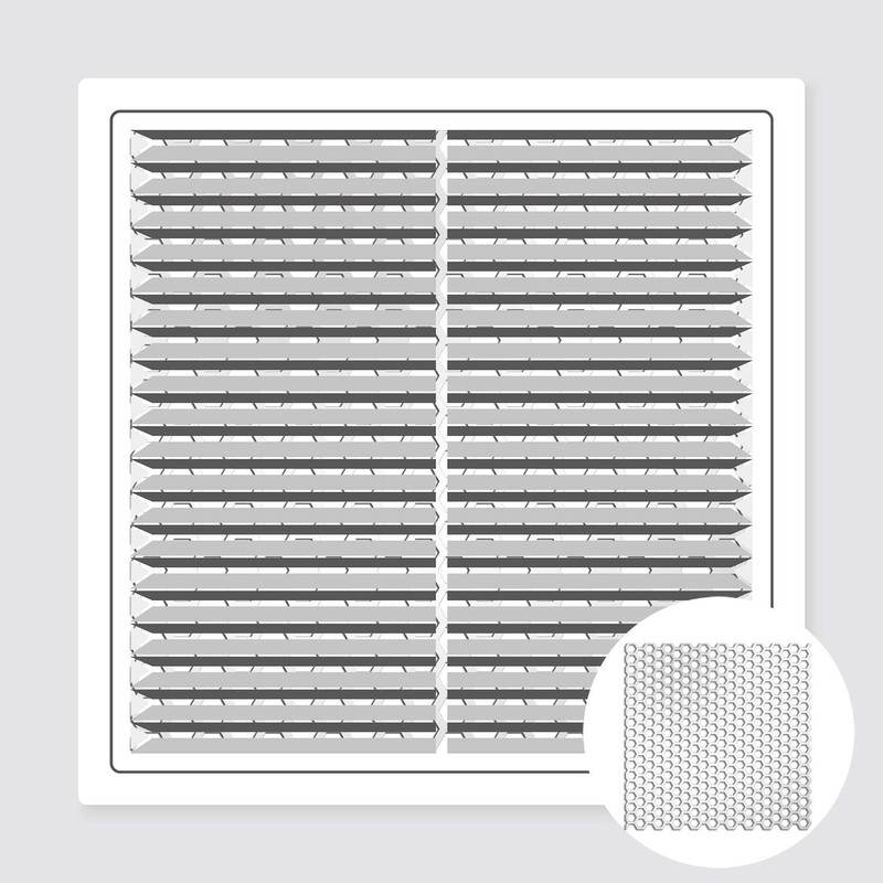 Trolleyshop 4pcs/Pack Dryer Vent Grill Bird Guards, Bathroom Exhaust Vent