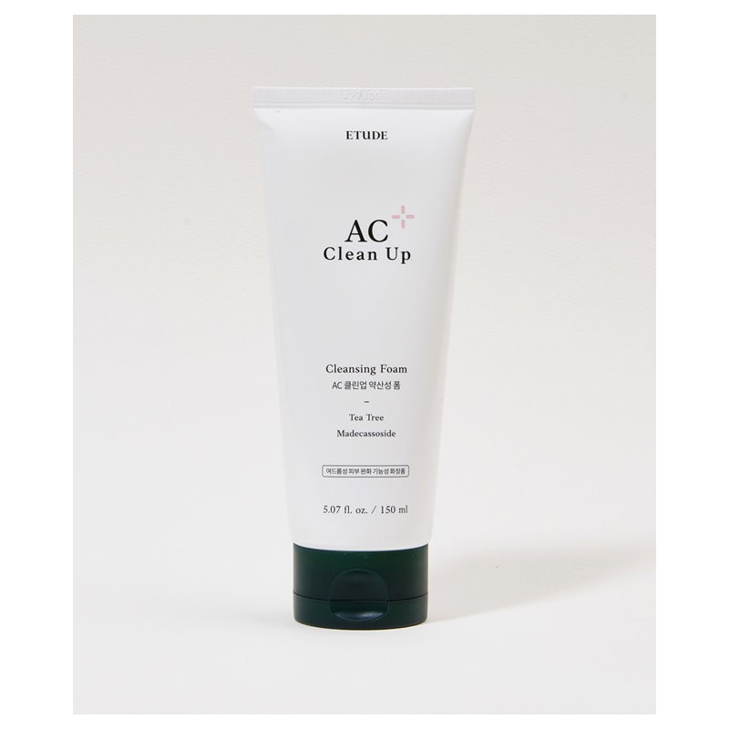 Etude AC Clean Up Mildly Acidic Cleansing Foam / 에뛰드