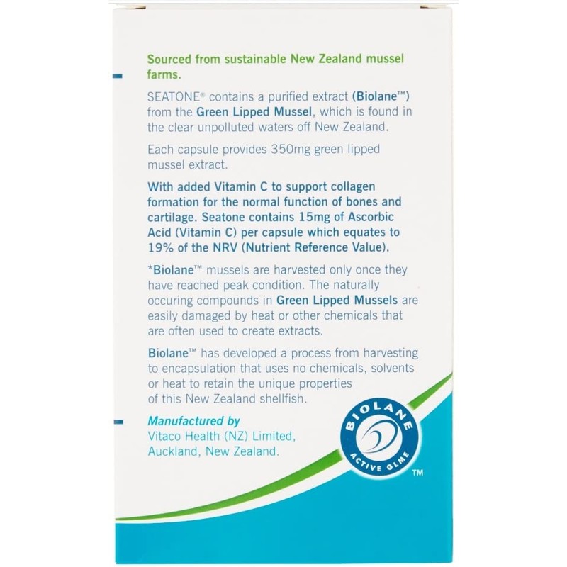 Seatone Unique Biolane Active Extract, 90 Capsules