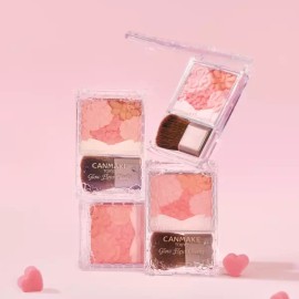 Canmake 캔메이크 치크 하이라이터 멀티 광채 글로우 플로어 [03 페어리 오렌지 플로어 (가을웜)] Canmake Cheek Highlighter Multi Glow Floor [03 Fairy Orange Floor (Autumn Warm)]