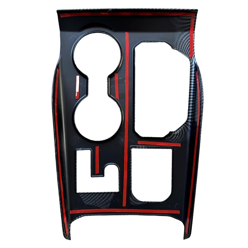 ruihe Carbon Fiber Color Gear Shift Knob, Console Panel Trim,