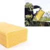 10Pcs Beeswax Sheets for Candle Making Natural Beeswax Honeycomb Foundation