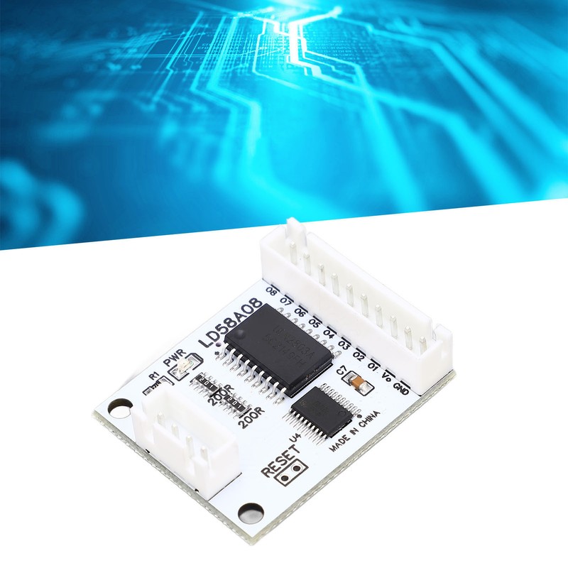 8 Channel RS485 to PWM Output Transistor Driver Module Multifunctional