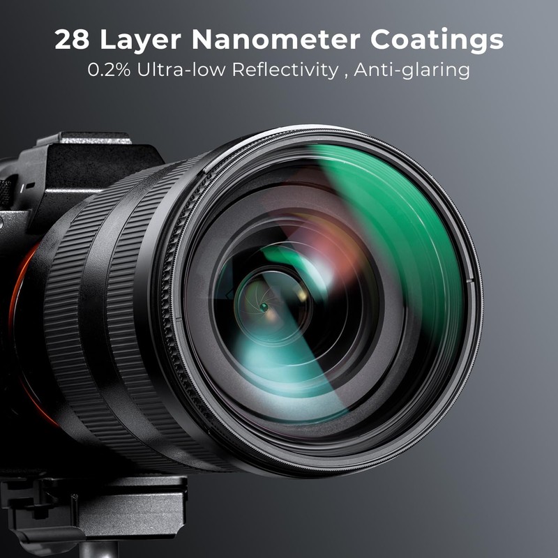 K&F Concept Nano X-Series True Colour Polarising Filter 55 mm