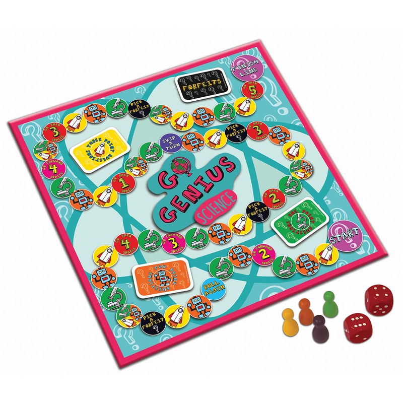 Go Genius Genius Science Board Game 2-4 Players 6+