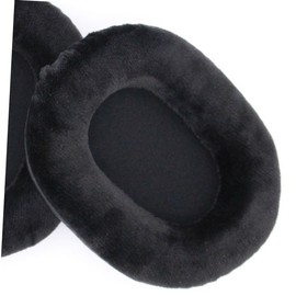Gatuida 3pcs Velour Earpads Cushion for Audio Headphones Comfortable Replacement Ear Pads Easy to Install for Enhanced Listening