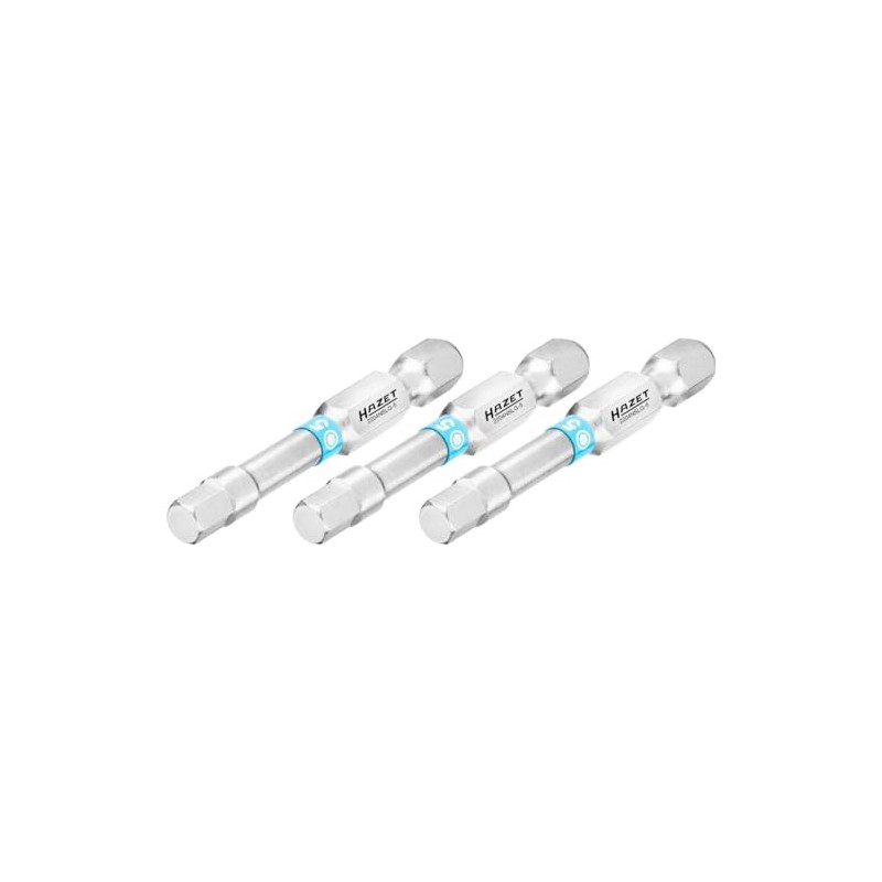 HAZET 5-2204NSLG-5/3 Hexagonal Bit 6.3 (1/4 Inch) Internal Hexagonal Profile